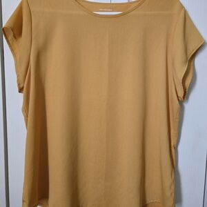 Van Heusen Mustard Blouse